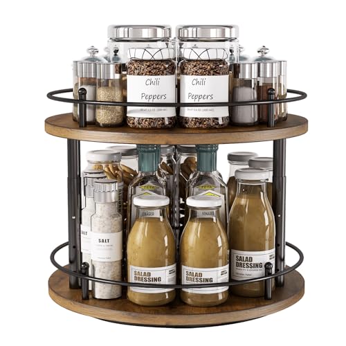 2 Tier Lazy Susan Organizer