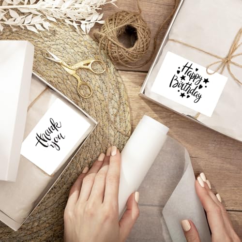 2x3 Inch White Thermal Labels