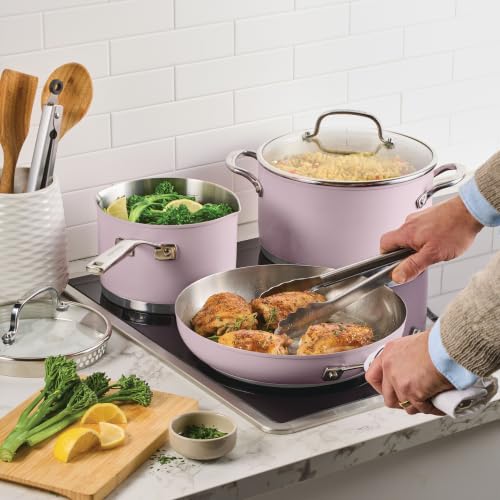 Tri Ply Stainless Steel Cookware Set (11 Piece Cookware Set)