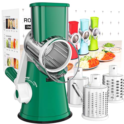 Rotary Cheese Grater Hand Crank Cheese Shredder for Fresh Cheese