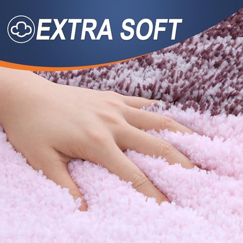 Bathroom Rugs Mat 30x20 (30" X 20" / Mauve)