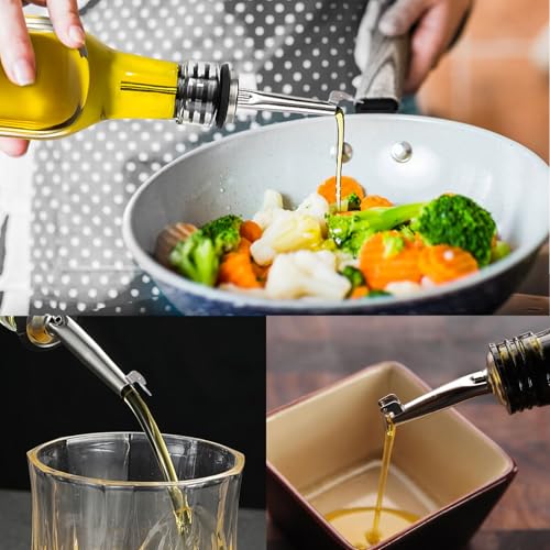 6 Pack Oil Spout with Flip Top (6 Pourers with Flip Top)