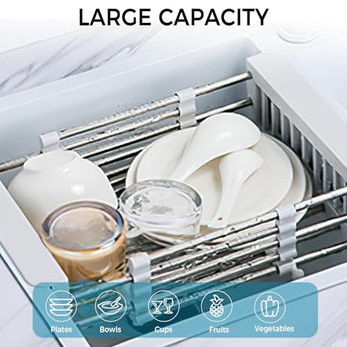 Over Sink Dish Drying Rack (Black)