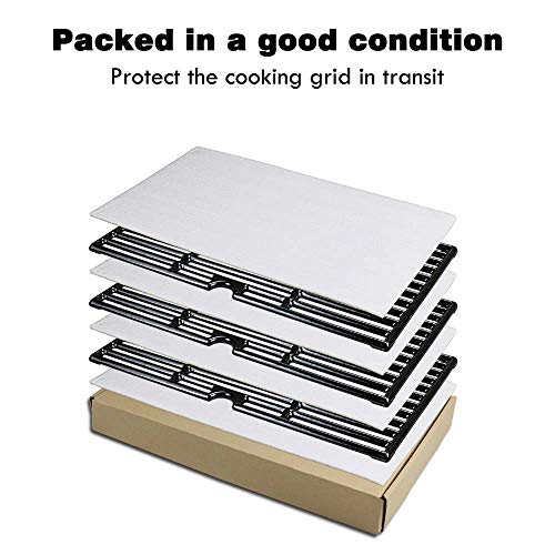 Cast Iron Cooking Grates for Dyna glo DGF493BNP DGF493PNP (16.45" x 27.75")