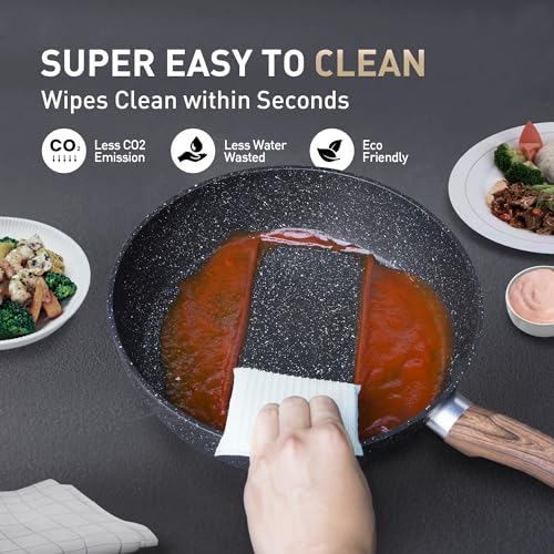 12 Piece Pots and Pans Set (12-piece / Black)