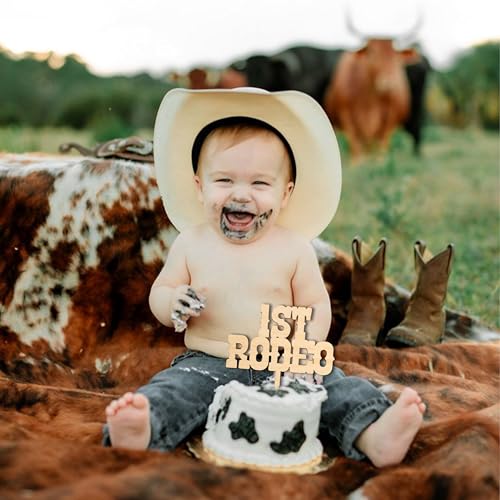 My First Rodeo Cake Topper