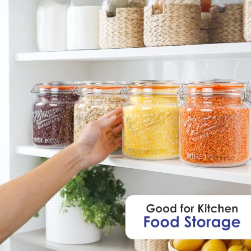 64 oz Mason Jars with Lids
