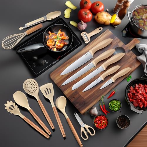 Cooking Utensils Set (Khiki)