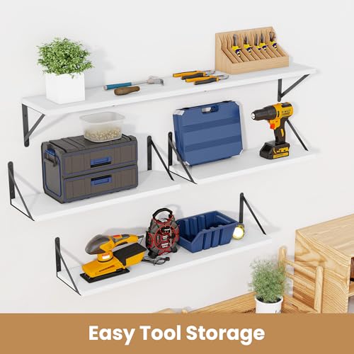 Floating Book Shelves for Wall