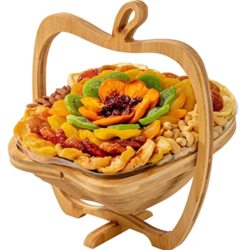 Dried Fruit and Nut Gift Basket (Cream Box)