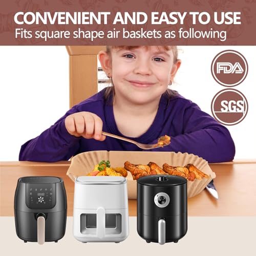 9 Inch Air Fryer Paper Liners