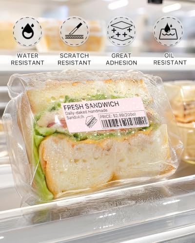 3x1 Inch Thermal Labels (3"x1" / Pink)