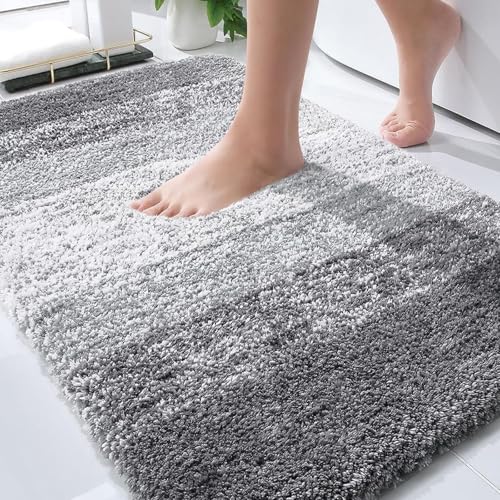 Bathroom Rugs Mat 34x21 (34" X 21" / Grey)