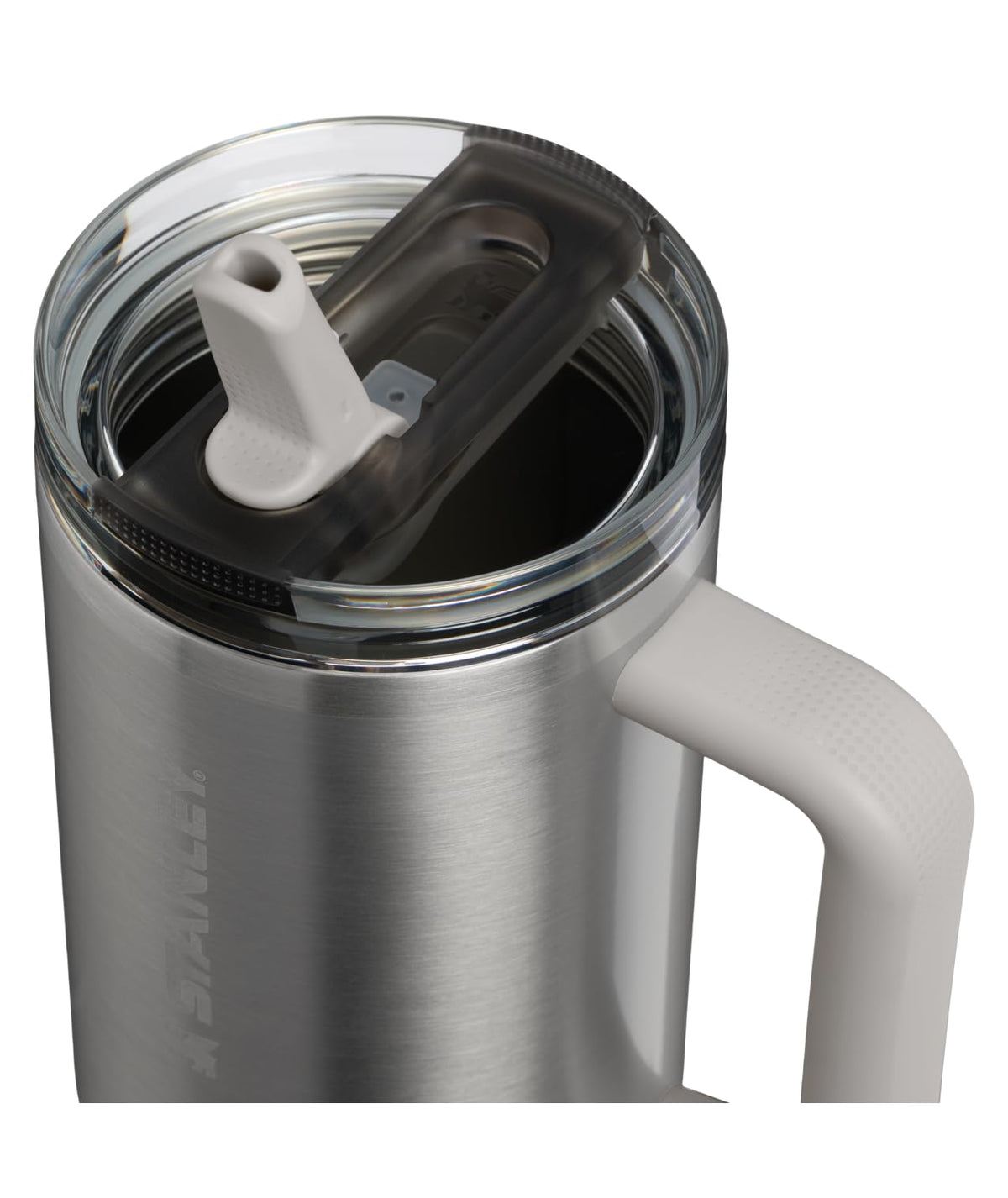 Quencher ProTour Flipstraw Tumbler (40 Ounces / Stainless Steel Ash)