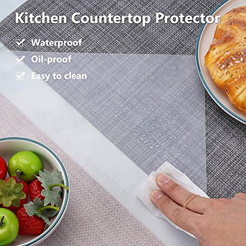 2Pcs Extra Large Silicone Mats for Countertop (2 Count)