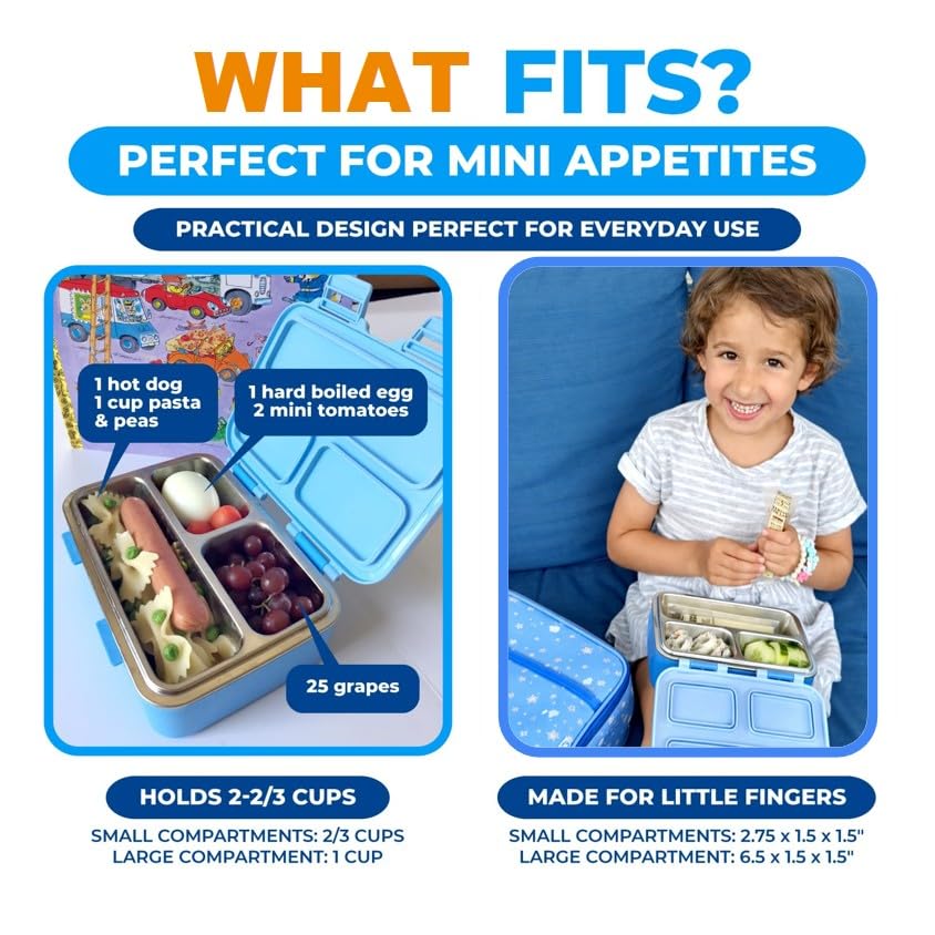 Small Stainless Steel Bento Box Lunch Container