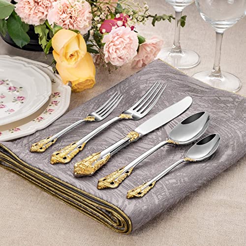 Luxury 45 Piece 18 (Gold Accent)
