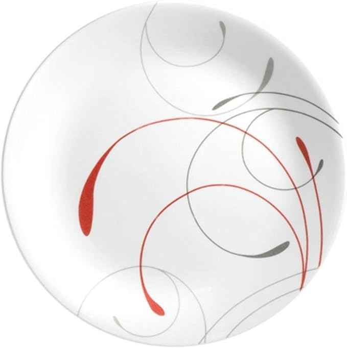 Corelle Splendor Chip & Break Resistant 18pc Dinner Set, Service for 6, Vitrelle glass