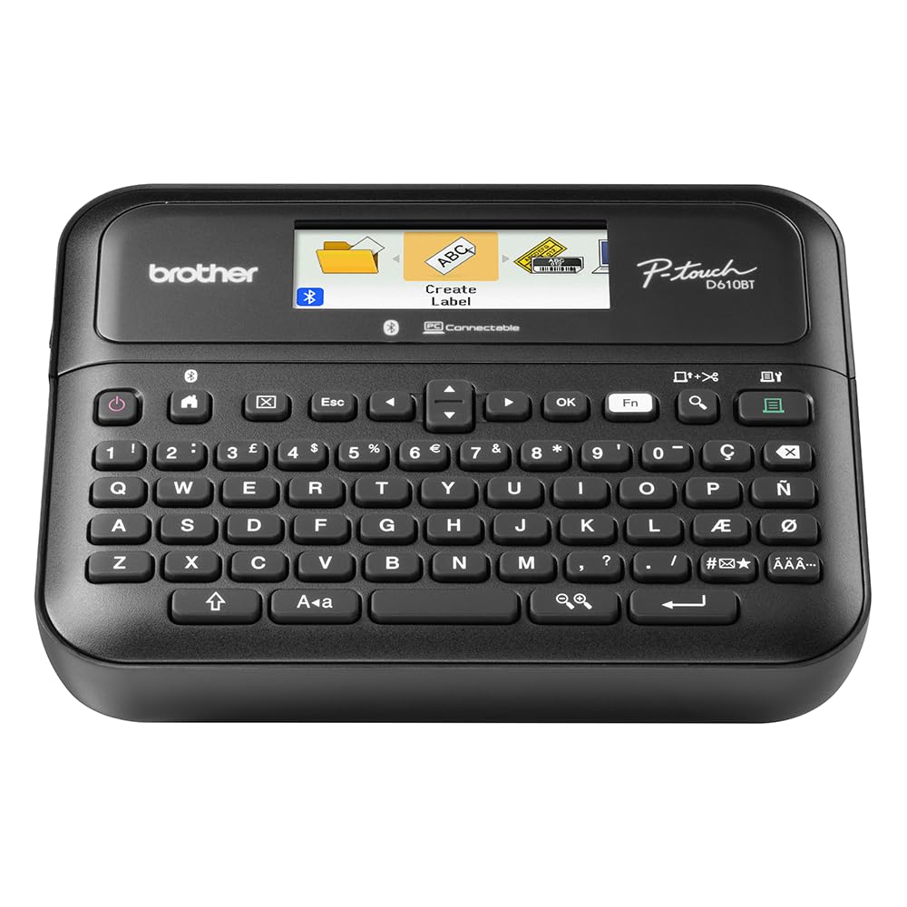 P-Touch PT-D610BT Business Professional Connected Label Maker with Bluetooth®