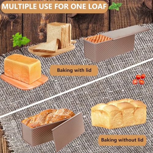 Pullman Loaf Pan with Lid 13x4