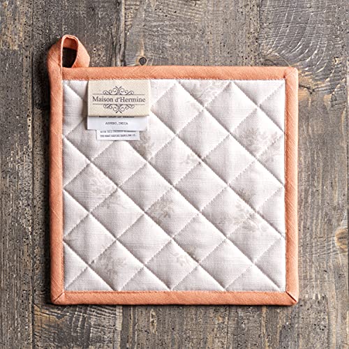 Pot Holders 100% Cotton Potholders (099 - Giving Thanks / 8" x 8" (Pot Holder Pack of 2))