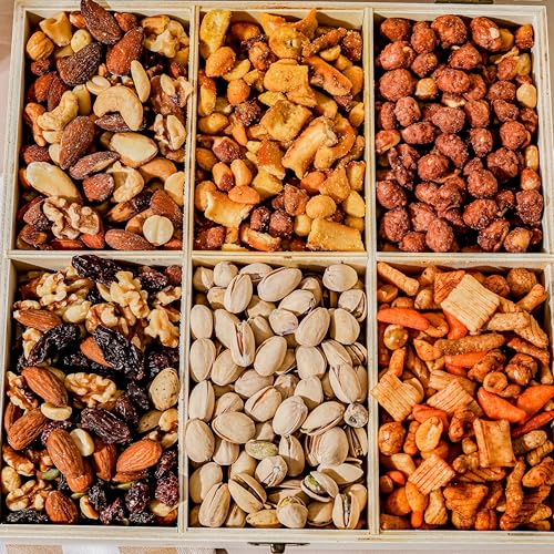 Nut Gift Basket (6 section)