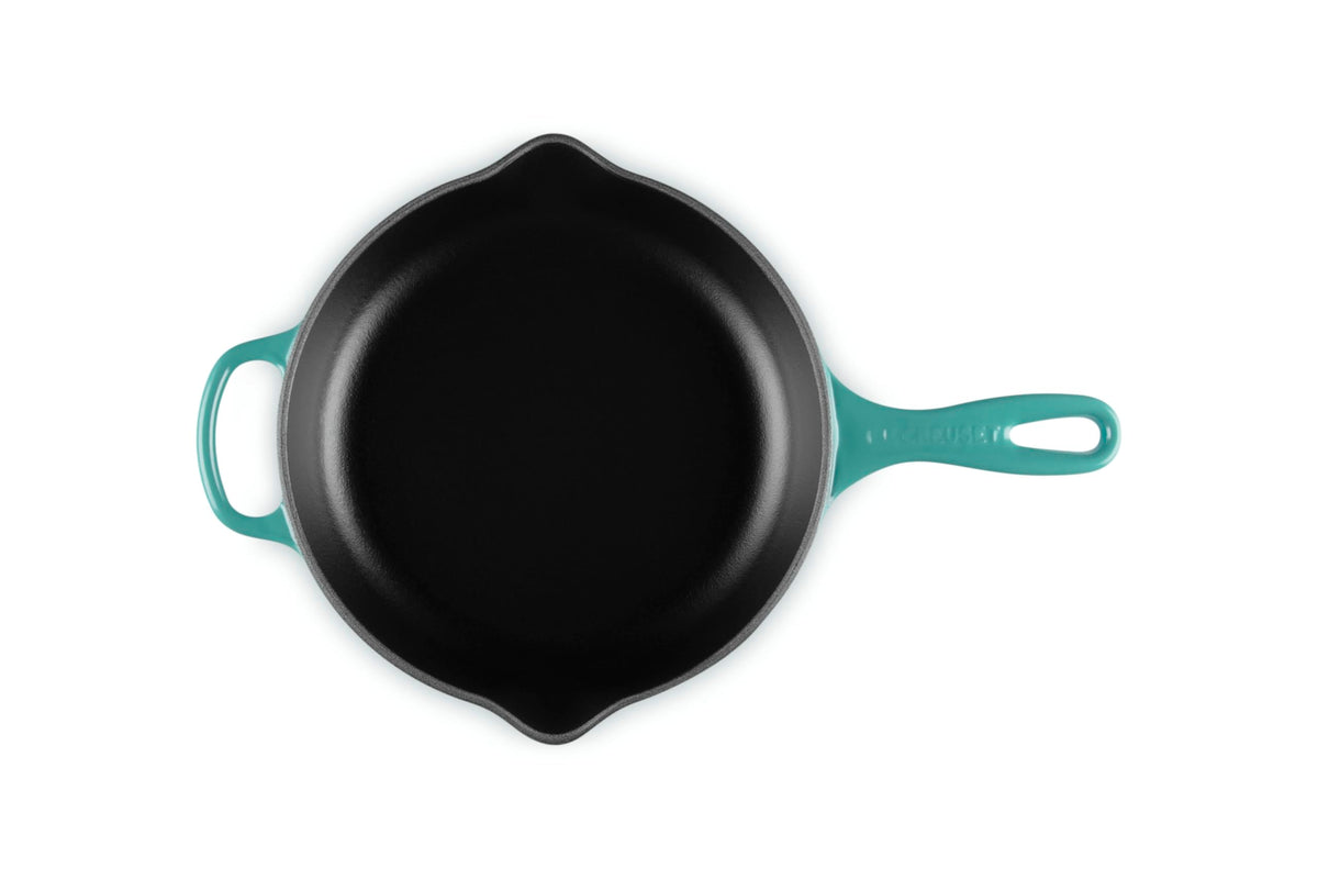 Enameled Cast Iron Signature Round Skillet (9" / Riviera)