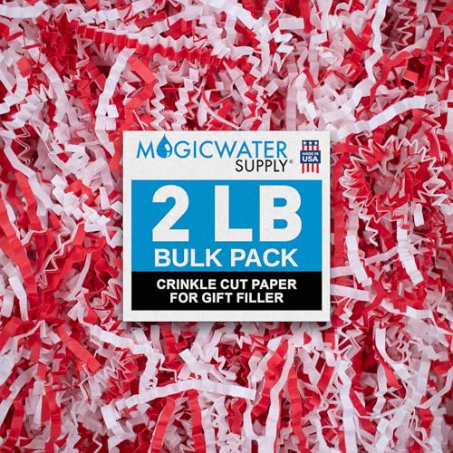 MagicWater Crinkle Cut Paper Gift Basket Filler (32 Ounce)