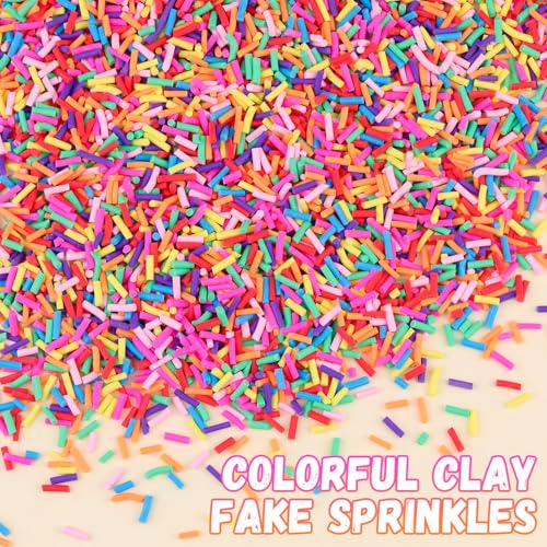 110g Non edible Slime Mix Ins Slime Add Ins (Colorful Sprinkles D)