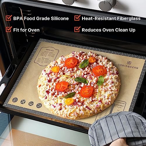26"x16" Extra Thick Silicone Baking Mat for Pastry and Bread