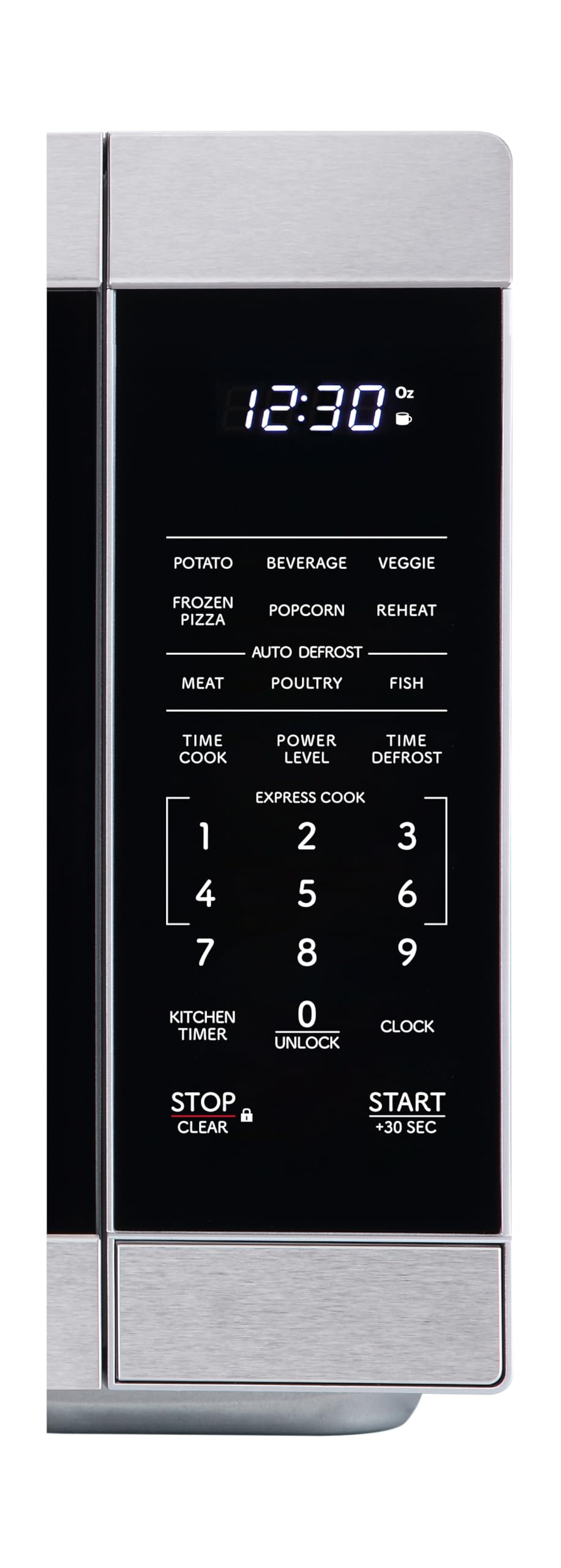 SMC1162KS 1.1 cu. ft. 1000W Stainless Steel Countertop Microwave Oven (Stainless Steel)