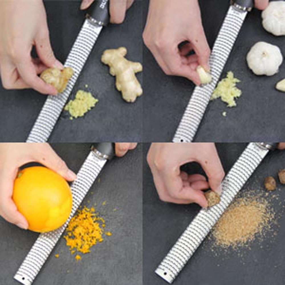 Microplane Premium Classic Series Lime Zester and Parmesan Grater (Green)