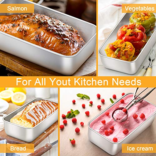 Loaf Pan for Baking Bread (3 Count)