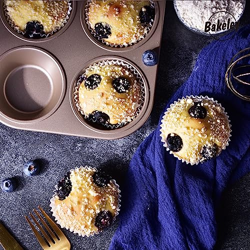 Muffin Cake Pan (10.83"D x 7.28"W x 1.1"H)