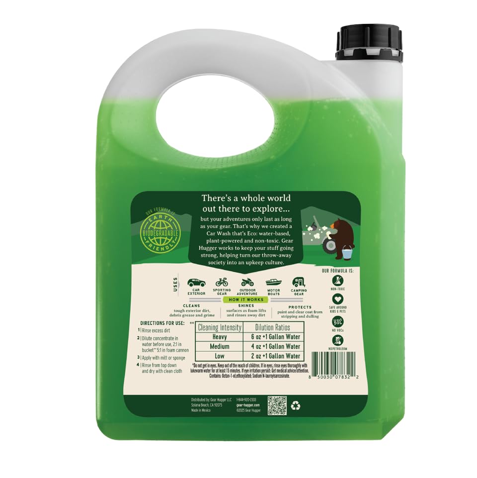 Car Wash Soap Gallon (128 Fl Oz (Pack of 1))