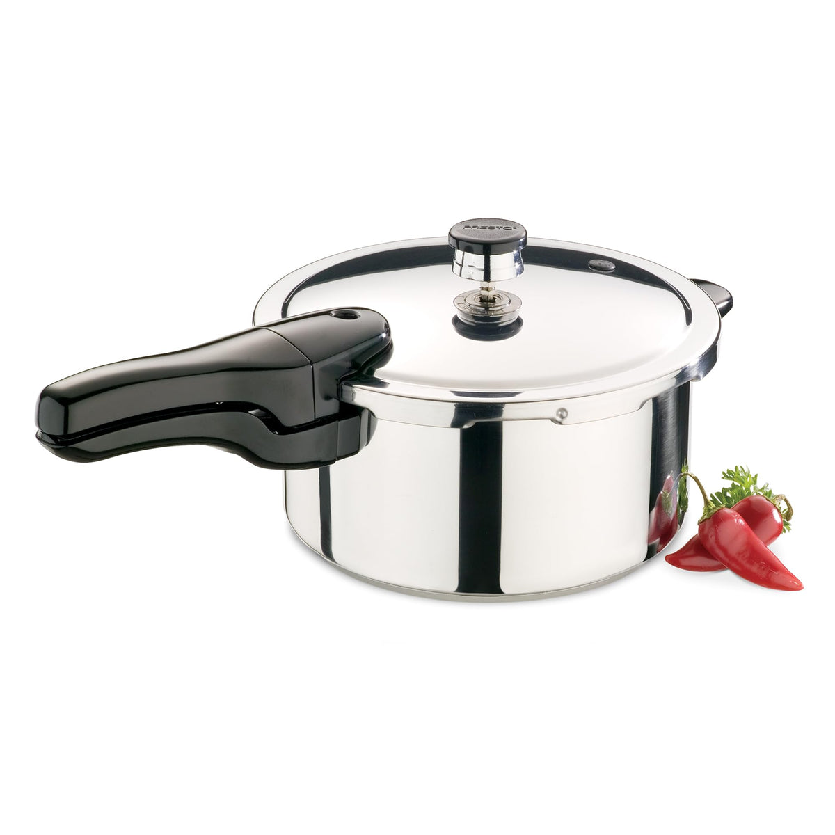 01341 4 Quart Stainless Steel Pressure Cooker (4 Quarts / Cooker)