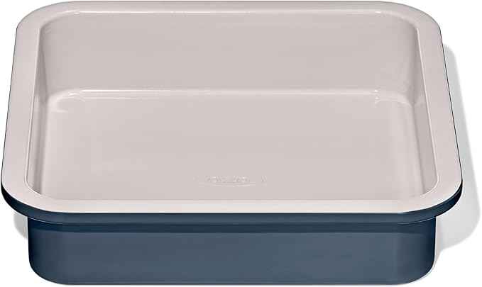 OXO Good Grips Non-Stick Pro Ceramic Coated Metal Bakeware 9” Square Cake Pan – Storm Blue