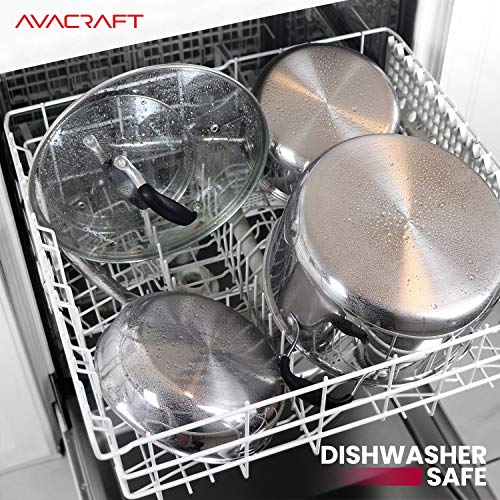 10 Piece 18 10 Stainless Steel Cookware Set