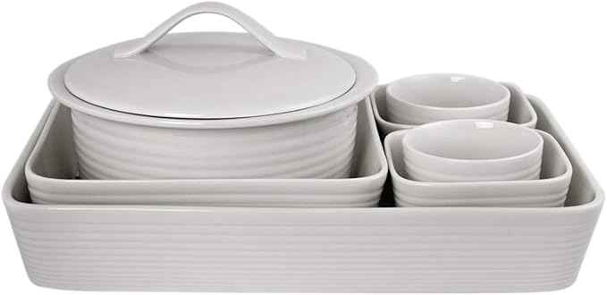 Royal Doulton Exclusively for Gordon Ramsay Maze White 7-Piece Bakeware Set