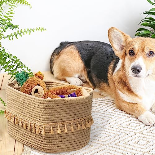 Storage Basket 3 Pack for Organizing (Jute / 3 Pack)