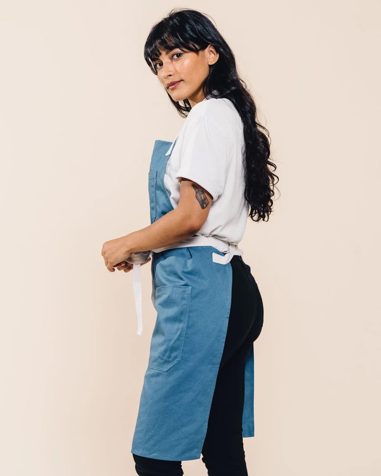 Daily Cotton Kitchen Apron for Cooking