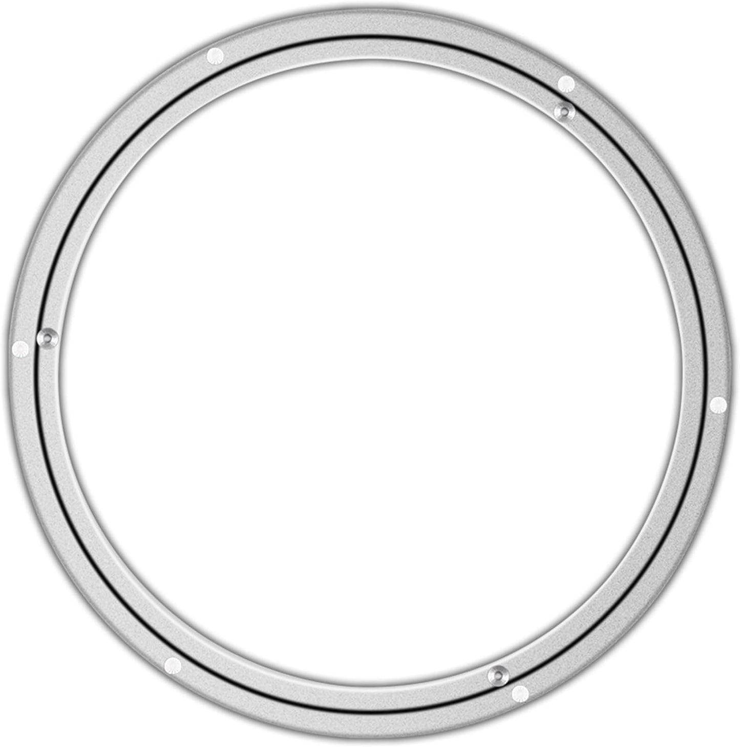 Aluminum Lazy Susan Hardware Metal Rotating Turntable Bearings Swivel Plate Hardware for Dining-Table and Workbench (14 Inchs) …