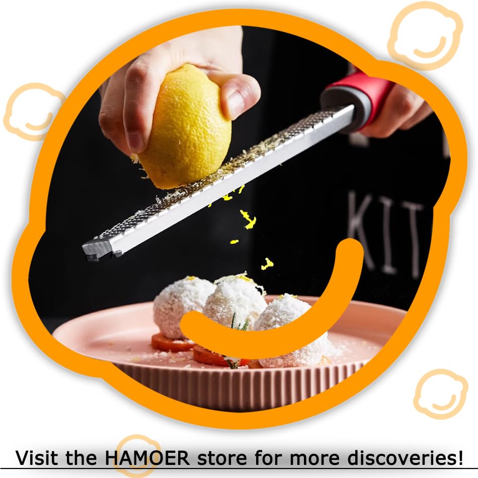 Cheese Micro Plane Grater Lemon Citrus Zester Channel Knife Tool Set