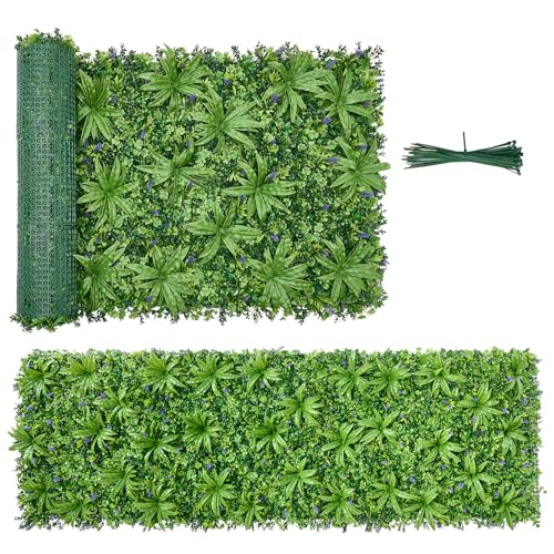 Artificial Plant Wall (Mixed Leaf / 40 x 120 IN)