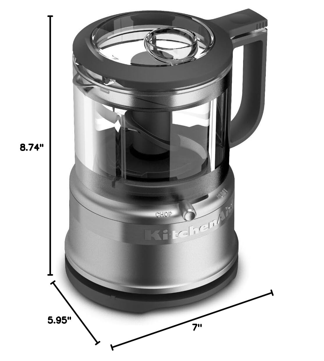 3.5 Cup Food Chopper KFC3516CU (Contour Silver / 3.5 Cup Chopper)