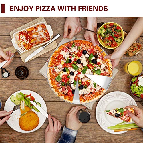 Pizza Pan 12 inch Stainless Steel Pizza Pan Set of 2 (12 Inch)