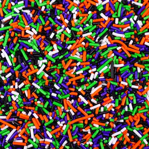 Halloween Sprinkles for Cake Decorating (Halloween Jimmies)