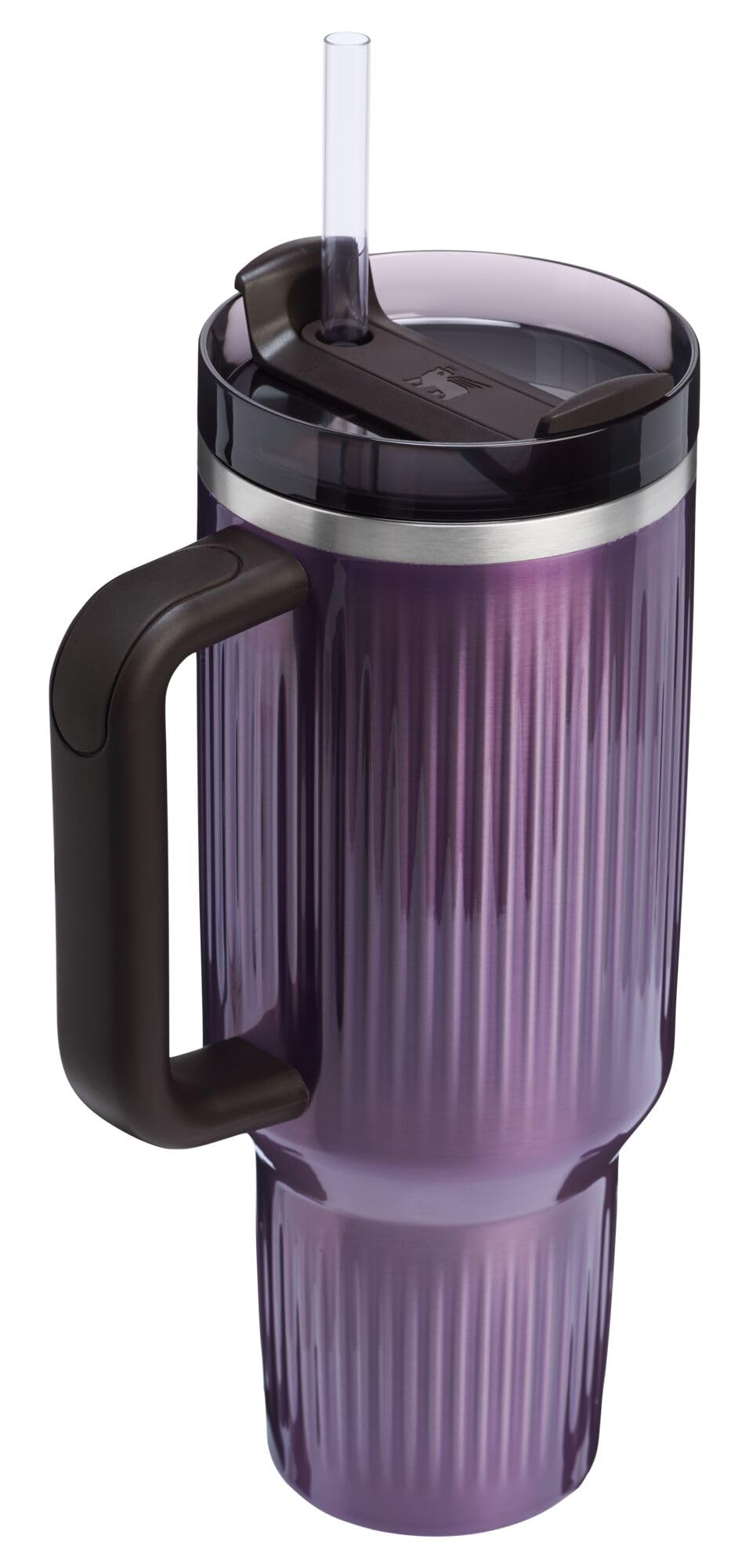 Quencher H2.0 Tumbler with Handle and Straw 40 oz (40 Ounces / Fluted Wisteria Shine)