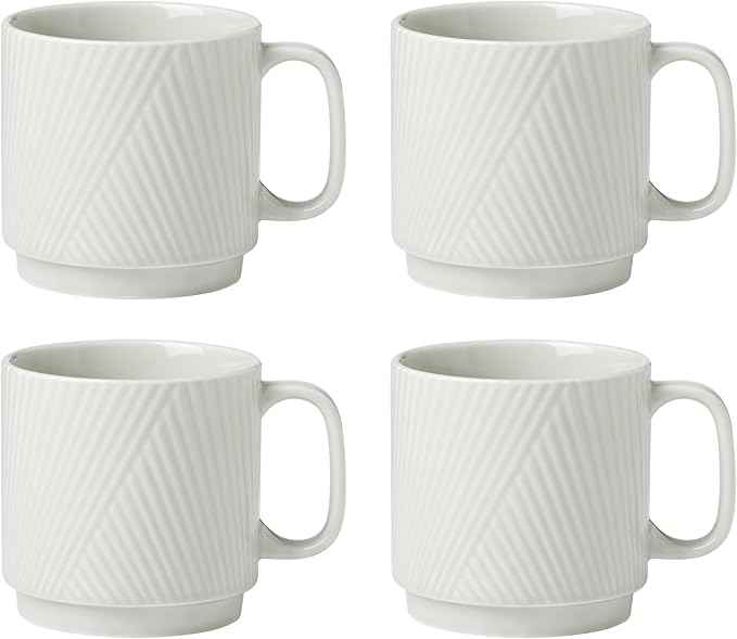 Lenox 898027 Modulus Mugs, Set Of 4, Vapor