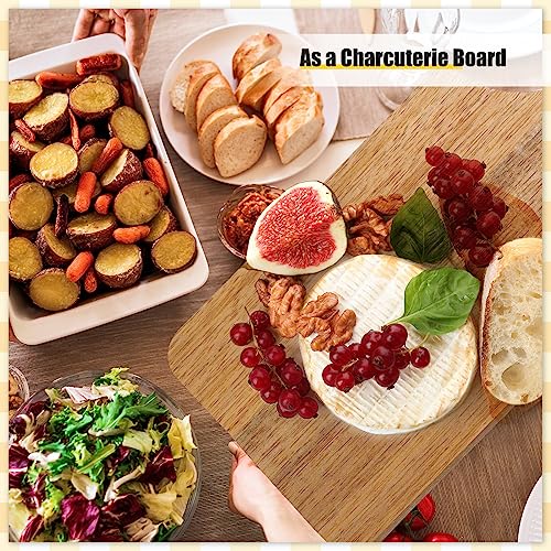 Thick Wood Cutting Boards for Chopping (11 x 5 inches)